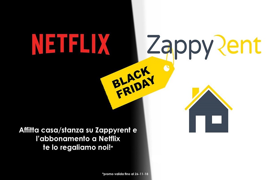 Black Friday con Netflix e ZappyRent